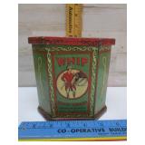 TOBACCO TIN WHIP