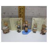 HUMMEL CHRISTMAS ORNAMENTS