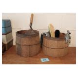 WOODEN BARRELLS, KEGS, & CONTENTS