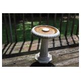 CONCRETE BIRD BATH