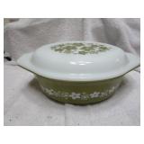 PYREX OVAL CRAZY DAISY DISH
