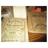 FARMERS ALMANAC, CARDS, & MORE EARLY DATES
