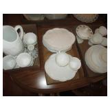 MILK GLASS LOT
