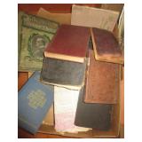 BOX LOT EARLY BOOKS