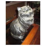LARGE CERAMIC BLACK CAT