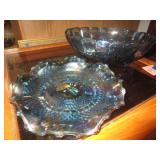 BLUE GLASSWARE