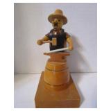 BLACKSMITH WOODEN FIGURE