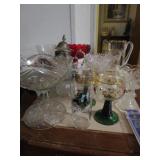GLASSWARE LOT