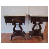 FRENCH PROVENCIAL END TABLES