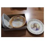 SANDERS MFG CO JESUS PLATE & FIRE KING BOWL