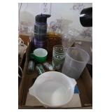 CHIPPED PYREX, GLASSES, & MORE