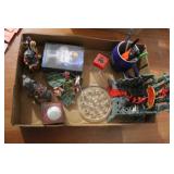 ORIENTAL DECOR, FLOWER FROGS, & OFFICE SUPPLIES