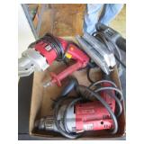 MILWAUKIE DRILL, TIN CUTTER, & SANDER
