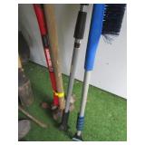 AXE, SLEDGE HAMMER, & SCRAPERS