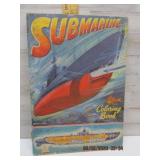 VINTAGE SUBMARINE COLORING BOOK