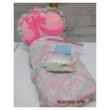 1991 BARBIE RIBBON & ROSES BED