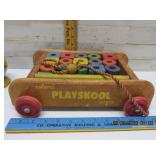 PLAYSKOOL WAGON WOODEN