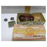 VINTAGE HAIR BOW BOX DENTAL FLOSS