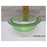 VASELINE GLASS MIXING BOWL - HAS A CHIGGER