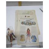 BETSY MCALL PAPER DOLL / NEWSPAPER ARTICLE