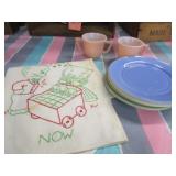 VINTAGE DISH TOWEL & MORE