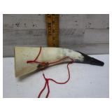 BLACK POWDER HORN