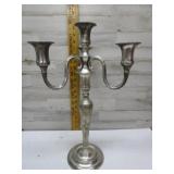 PEWTER LARGE CANDLESTICK