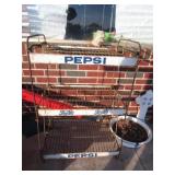 ADVERTISEMENT - PEPSI STAND METAL - PICK UP ONLY