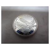 .999 SILVER COOK ISLAND DOUBLE EAGLE