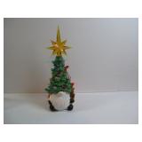 CERAMIC GNOME CHRISTMAS TREE