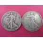 34&39 Walking Liberty Halves 90% Silver