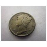 Coin; 1934 Mercury Dime