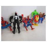 Spider man figurines