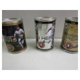(3) unopened baseball collect cans;  Roger Clemens