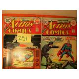 Comics; DC Action Comics #442, 444, 445, 447