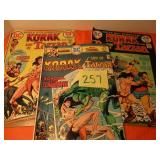 Comics; DC Korak Son of Tarzan; #53, 56, 59