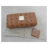 New authentic MCM Hardshell Sunglass Case ~ Cognac