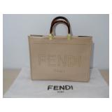 New authentic FENDI Sunshine Leather Bag