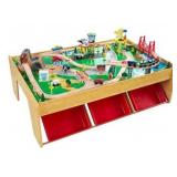 New KidKraft WaterFall Mountain Train set & Table