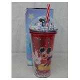 New Mickey Mouse Dome Lid Confetti Tumbler