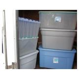 6 count Large & medium Storage Containers w/ Lids