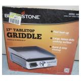 Brand new  Large 17' Blackstone TableTop Griddle