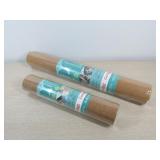 2 count new self~adhesive Natural Cork Liners