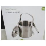 Brand new TRUE classic ice Bucket & Tong set