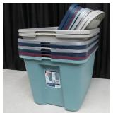 8 count new storage containers w/ Lids