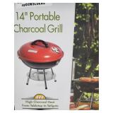 New 14' portable charcoal Grill