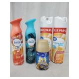 6 count new Air Fresheners , Disinfectant spray
