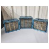 Set of 3 small parts Drawers