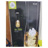 Brand new ice tube Handblown glass Decanter