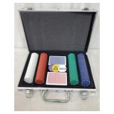 Poker chips set